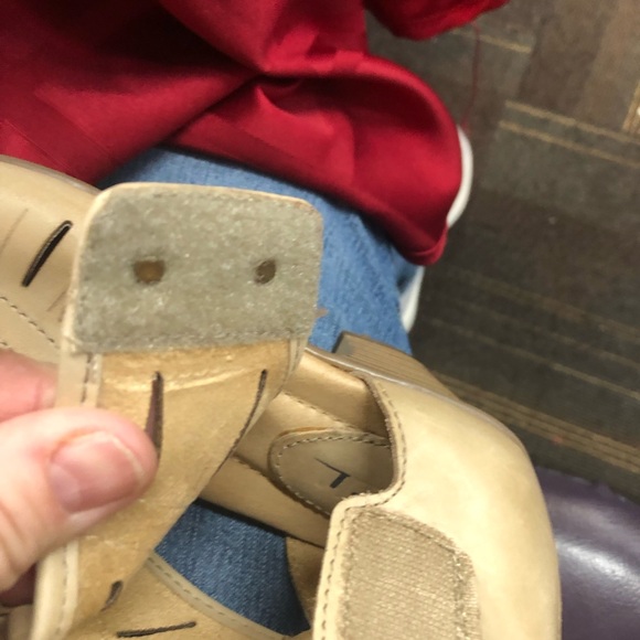 Earth Beige Cutout Ankle Booties - Picture 8 of 11